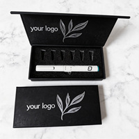 Boîte magnétique pour stylo injecteur avec plateau à accessoires et logo personnalisé, stock en gros avec structure de protection durable