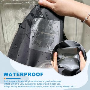 Cinta de Reparación de Vinilo Impermeable, Parche Autoadhesivo de Alta Resistencia para Cubiertas Marinas, Toldos de Autocaravanas y Aplicaciones de Reparación de Telas para Exteriores - Product Image 5