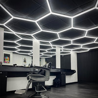 La lumière d'hexagone de plafond de salle de jeu de puissance élevée a mené des lumières d'hexagone de garage