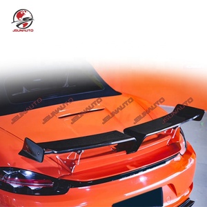 Cánh xe 718 Boxster điều chỉnh tái trang bị <span class=keywords><strong>TC</strong></span> phong cách sợi carbon GT phía sau CÁNH LƯỚT gió cho PORSCHE BOXSTER GT4 Đuôi cánh - Product Image 4