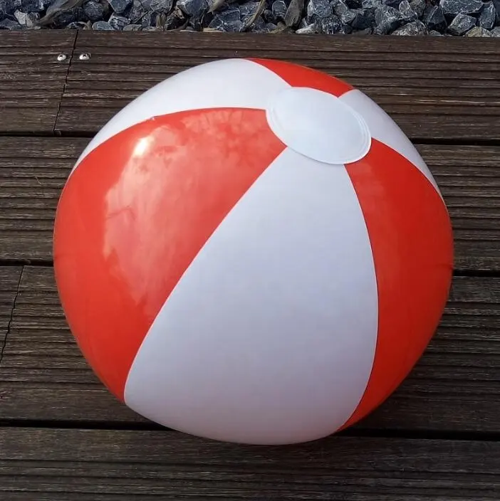 Cheap Wholesale Promotional Custom Printed Logo White Beach Ball Viny Inflatable Beach Ball