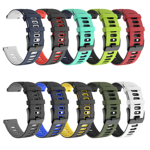 Correas de Reloj de Silicona Transpirables de Doble Color, Modernas y de Primera Calidad, Compatibles con Samsung Galaxy Watch 5 de 44 mm - Product Image 2