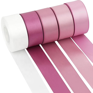Nastro di raso di colore solido con Logo a faccia singola 1.5 pollici 100 iarde per fare rose confezioni regalo e nastri per feste di San Valentino - Product Image 2
