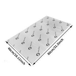 <span class=keywords><strong>Plaque</strong></span> d'amortissement d'<span class=keywords><strong>isolation</strong></span> acoustique en caoutchouc butyle ingénierie automobile bobine d'<span class=keywords><strong>isolation</strong></span> acoustique étanche multifonctionnelle - Product Image 2