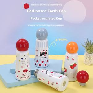 Tasse à eau originale pour enfants avec nez <span class=keywords><strong>rouge</strong></span> et boule de couverture de terre Apple & Puppy Girl Flap <span class=keywords><strong>Pantalon</strong></span> d'extérieur portable pour cadeaux d'affaires - Product Image 3