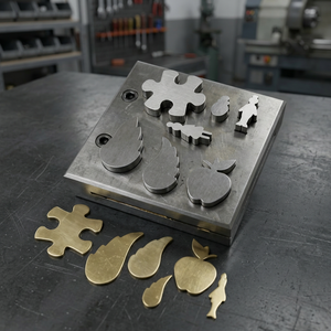 แม่พิมพ์เหล็กสำหรับทำเครื่องประดับ SUNTOOLS/STIPL ชุดตัดแผ่นเหล็กแฟนซี รูปทรงหลากหลาย สำหรับงานหล่อ DIY ชุด 9 ชิ้น - Product Image 5