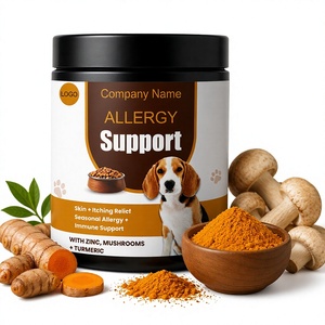 Probióticos Naturales para Perros, Apoyo Inmunológico y Anti-Picazón, Calostro en Polvo, Sin Granos, Orgánico, para Alergias Estacionales y Piel Irritada, OEM ODM - Product Image 1