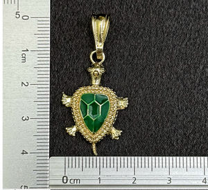 Toptan takı bakır 14k kadınlar sevimli moda klasik zirkon yağ damlası mavi yeşil siyah kaplumbağa kolye Colgante Tortuga sahil - Product Image 4