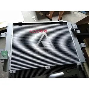 Latest wholesale New and Old type D6D D6E hydraulic oil cooler for EC210B Excavator radiator