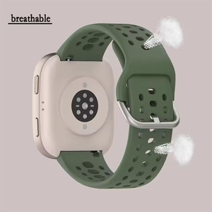 Bracelet de montre en Silicone de 22mm pour <span class=keywords><strong>Amazfit</strong></span> Bip Max, Bracelet de Sport en Silicone pour montre intelligente <span class=keywords><strong>Amazfit</strong></span> Bip 6 - Product Image 5