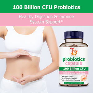 Capsules de probiotiques OEM ODM pour soutenir la santé intestinale avec complexe d'enzymes digestives, pilules pour l'équilibre de la flore intestinale - Product Image 3