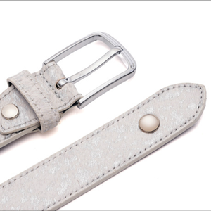 Ceinture en cuir pleine fleur de chameau personnalisée pour femme, tendance, polyvalente, rétro, haut de gamme, avec boucle et rivets neutres, fabriquée sur mesure - Product Image 5