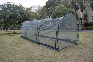 Mini Tunnel Portable PE ou maille véranda isolation thermique <span class=keywords><strong>jardin</strong></span> fleur serre horticole sonnette - Product Image 5