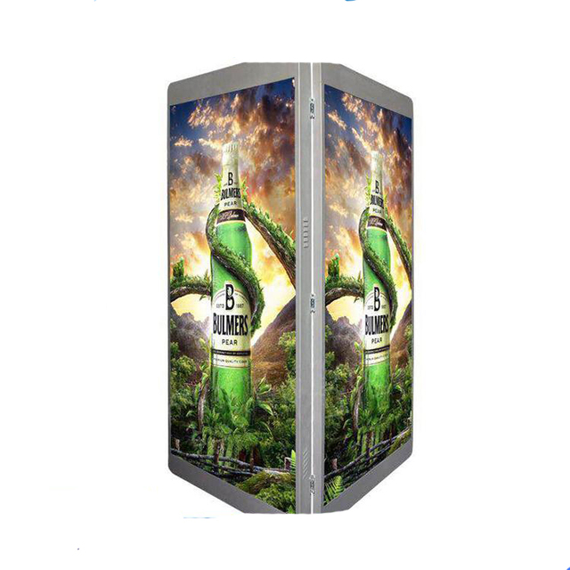 Outdoor Street Lighting Pole Led Display Screen P4 P5 P6 P8 P10 Full Color Wireless Led Advertising Billboard