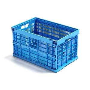 Boîtes de transport pliables en plastique personnalisées, multi-usages, empilables, pour le déménagement, les outils, les caisses de manutention, les boîtes de rangement pliables - Product Image 5