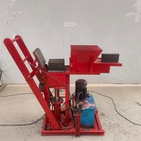 Machine de fabrication de blocs d'argile hydraulique à vendre, produit des briques de boue, machine à fabriquer des briques d'argile rouge