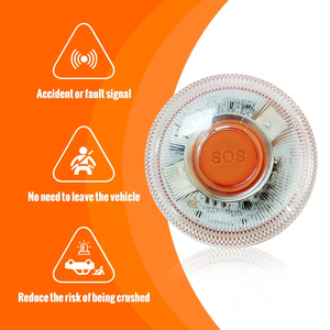 Dgt tín hiệu giao thông GPS cảnh báo đèn định vị địa lý khẩn cấp ánh sáng kích hoạt khẩn cấp đèn giao thông cho hiệu quả an toàn đường bộ - Product Image 1