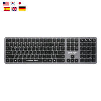Clavier personnalisé multi-langues pleine taille, clavier allemand, clavier suédois, clavier russe, clavier Bluetooth, clavier arabe pour PC