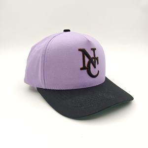 Casquette de baseball Oxford à 5 panneaux avec logo personnalisé, motif à pois brodé, couleurs et tailles personnalisées de haute qualité - Product Image 6