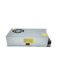 Transformateur d'alimentation industriel 300W 110-220V AC DC 12V 25A à boîtier en aluminium, efficacité >85%, CE, protection contre les courts-circuits