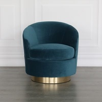 Fauteuil de détente en cuir pour la maison, le bureau, la chambre, l'appartement, l'hôtel et la villa