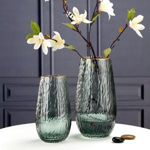 <span class=keywords><strong>2021</strong></span>ใหม่24พันขอบสีทองแจกันดอกไม้แก้วตกแต่งบ้าน - Product Image 6