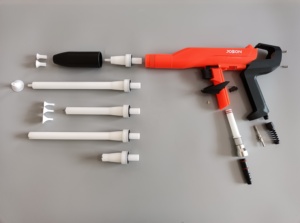 <span class=keywords><strong>Pistolet</strong></span> de revêtement en poudre de pulvérisation utilisé <span class=keywords><strong>électrostatique</strong></span> et système d'unité de revêtement en poudre - Product Image 3