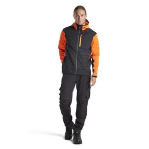 BLAKLADER - 593021175399XXL Veste hybride Orange/Noir-EAN 7330509722633 VESTES DE TRAVAIL D'HIVER VESTES SOFTSHELL ET REMBOURRÉES - Product Image 3
