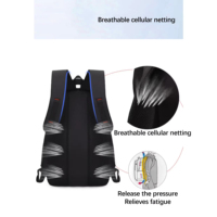 Sac à dos multifonctionnel pour hommes d'affaires, imperméable, antivol, avec fermeture éclair, motif personnalisable, sac à dos pour étudiants