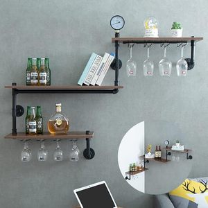 Estante para Botellas de Vino de Pared, Esquinero, de 3 Niveles, Flotante, Pequeño, <span class=keywords><strong>Mini</strong></span> Bar, Estantes para Licores con Soporte para Copas, Almacenamiento Debajo - Product Image 6