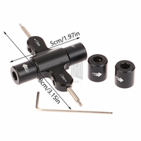 Clé à cliquet M3 M5 pour écrous et vis hexagonales 1,5 2,0 mm, outil de dépose rapide pour hélices et moteurs de drones RC Quadcopter FPV