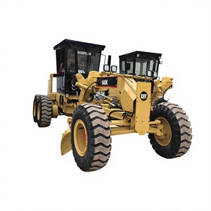 Niveleuse à moteur Caterpillar 140K d'origine à Shanghai, Niveleuse à moteur Caterpillar 140H 140K fabriquée aux États-Unis en stock - Product Image 1