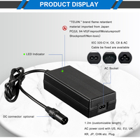 Chargeur de vélo électrique personnalisé 48V 20Ah et chargeur de vélo électrique 54,6V et batterie de vélo électrique 48V 20Ah avec chargeur
