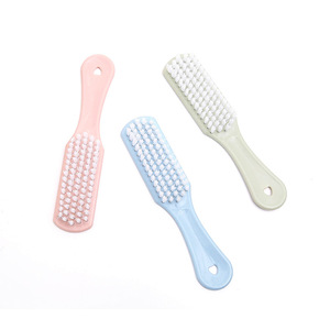 Cepillo para zapatos con cerdas suaves, herramienta de limpieza de plástico para zapatos, cepillo para tela, color aleatorio FH-225 - Product Image 5