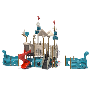 Spirate Ship Series China Outdoor Children Kids Playground Equipment para el departamento escolar de guardería - Product Image 6