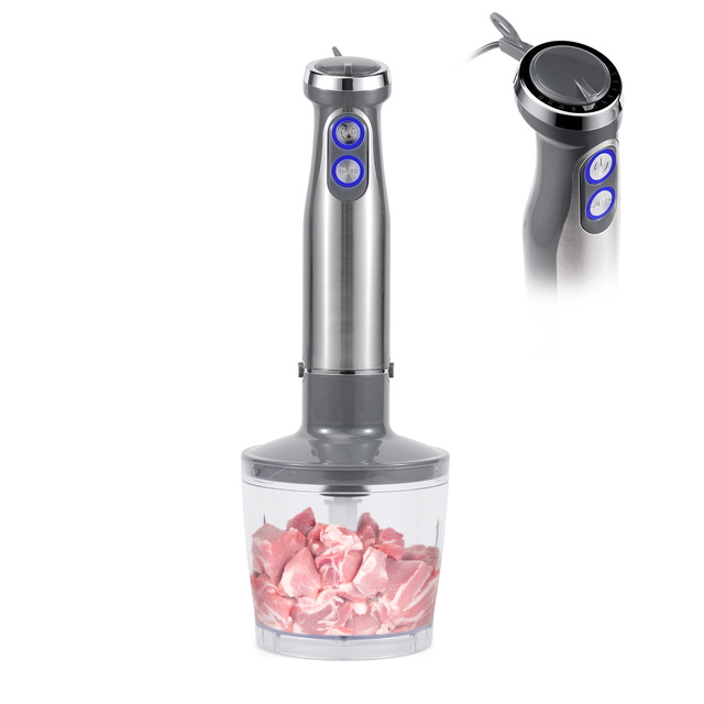 Electric Hand Mixer Multi-Purpose Stick Blender with 500ml Food Chopper