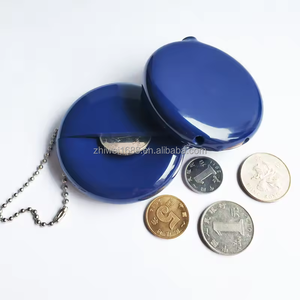 Porte-monnaie mini en silicone personnalisé, porte-monnaie en silicone, étui à monnaie en silicone, pochette à monnaie en caoutchouc PVC avec porte-clés - Product Image 2