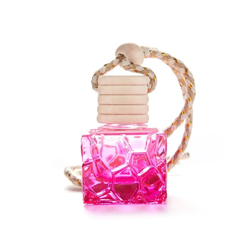 Air Freshener Auto Ornament diffuser Perfume Pendant Hot Car Accessories Car Perfume Empty Hanging Bottle