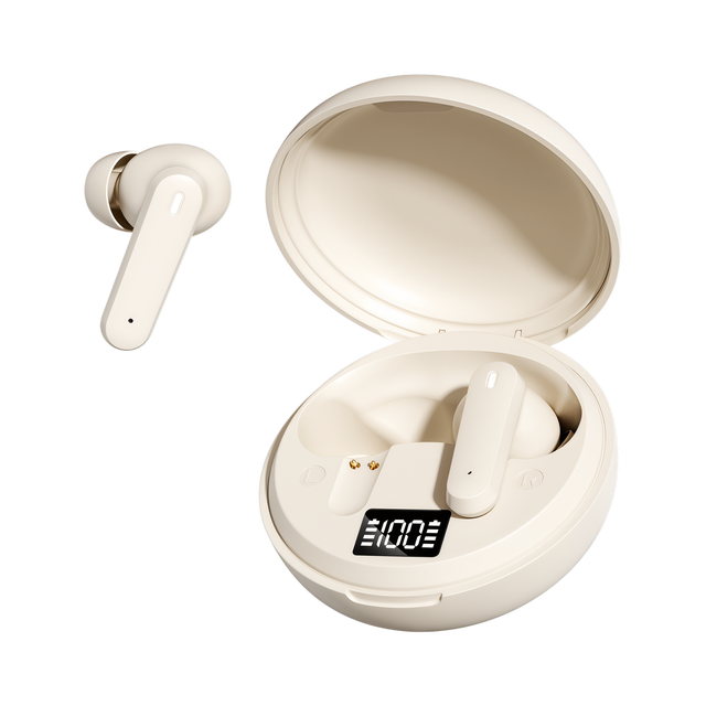 Slim Compact TWS BT 6.0 In-Ear Earbuds with Touch Control and Type-C Charging-180mAh Easy Storage & Carry