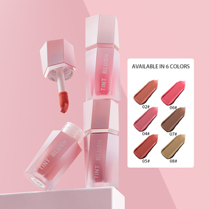 Rubor Líquido Sedoso de Alta Pigmentación, Resistente al Agua y de Larga Duración, Marca Privada GIGI ROSE GB08, 6 Colores, Venta al por Mayor de Fábrica - Product Image 5