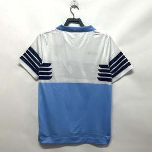 Vente en gros <span class=keywords><strong>de</strong></span> maillots rétro Lazio unisexes pour adultes, design sublimé, service OEM, découpe automatisée, uniforme <span class=keywords><strong>de</strong></span> football - Product Image 2