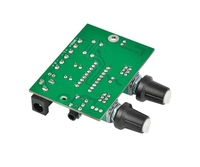Placa Amplificadora de Subwoofer TDA2030 2.1, Amplificador de Audio Mini de 6W*2+25W, Amplificador de Bajos HIFI YD1517P para Altavoz de Subwoofer de 4-6 Pulgadas y 40W