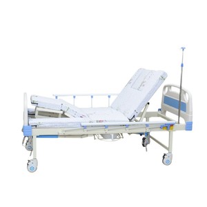 Cama de Hospital Heng Longhao 205*96*50cm, Cama de Cuidado Manual con Barandilla para Ancianos y Personas con Discapacidad - Product Image 5