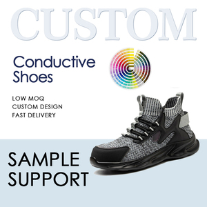 Chaussures de sécurité respirantes et conductrices à semelle en acier, anti-écrasement, anti-perforation, antidérapantes, résistantes à l'usure, avec semelle en caoutchouc <span class=keywords><strong>Oliver</strong></span> – Meilleures ventes - Product Image 1