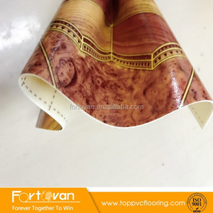 Precio de fábrica inicio uso vinilo suelo de PVC pvc hoja en rollos rollo de PVC impresa - Product Image 6