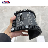 Módulo de pantalla LED interior P1.53 P1.86 P2 P2.5 P3 Módulos suaves interiores 3840 Hz Módulos suaves LED