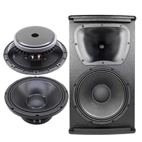 Haut-parleur passif professionnel 12 pouces à prix d'usine, système audio de scène pour concerts en direct, subwoofer de sonorisation, enceintes professionnelles pour basses