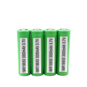 Catu daya VTC6 baterai Li ion asli VTC6 3000mAh 20A 18650 baterai dan pengisi daya