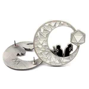 Direct Factory Magnet Back Brooch Souvenir Enamel Lapel Pin Saudi Arabia Pin Saudi International National Day Pin