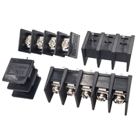 Bloc de bornes de barrière PCB de type clôture XK25C-7.62 de bonne qualité, 2P-12P, pas des broches 7.62mm, 300V 20A